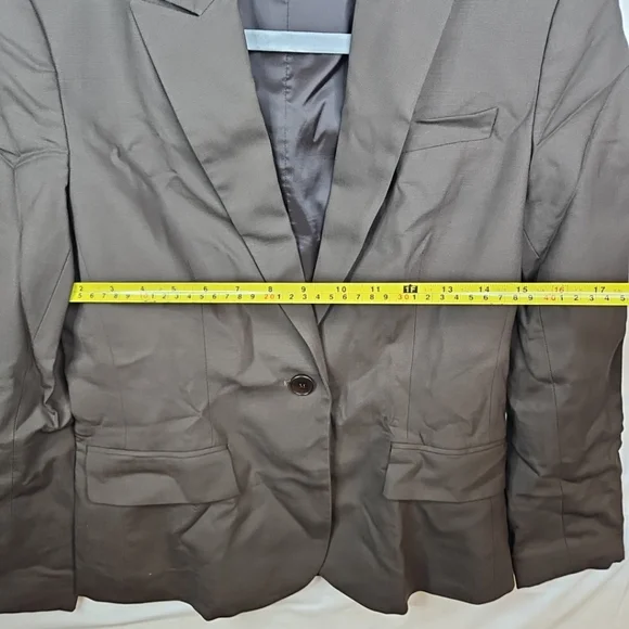 Theory Jacket TailoredWomen Size 4 BrownWorkwear Party [Japan Used Fasion]